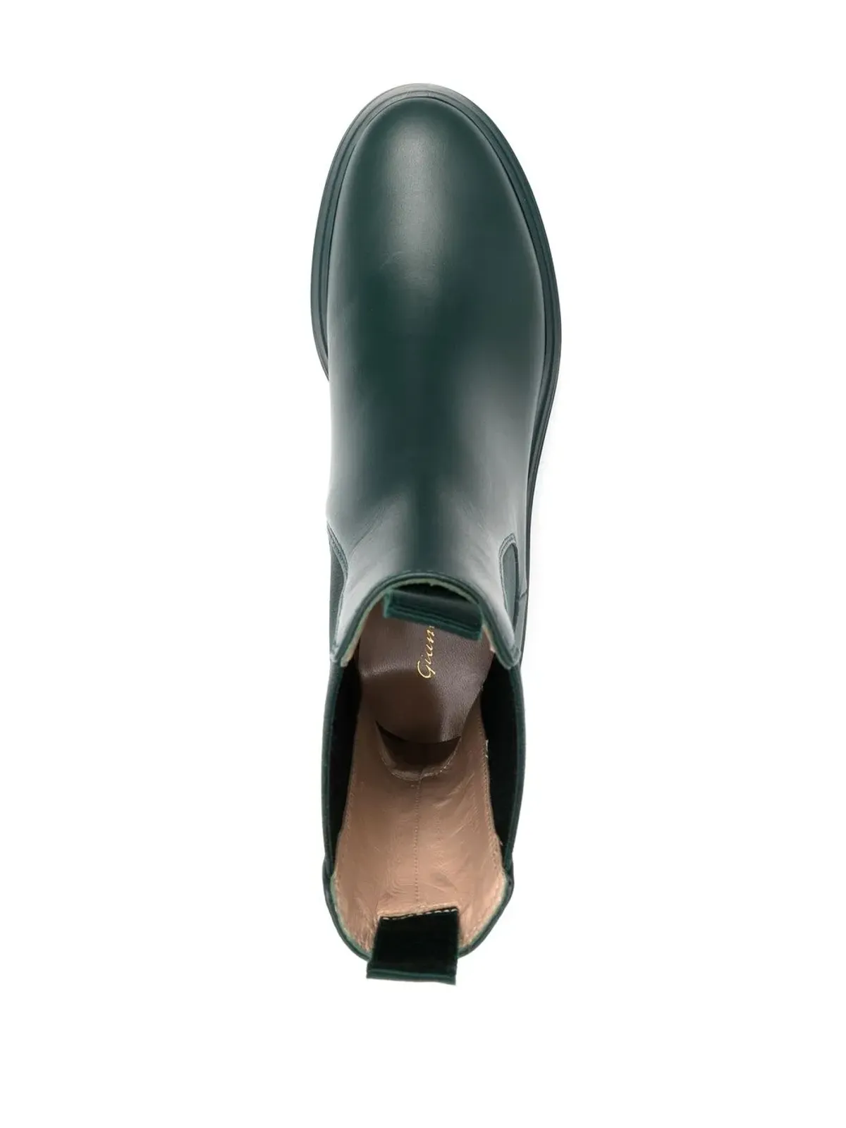 Gianvito Rossi レザー プルオン アンクルブーツ - 画像4