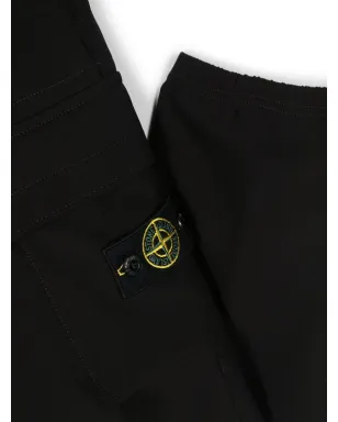 Stone Island Junior TEEN ロゴパッチ カーゴパンツ - サムネイル3