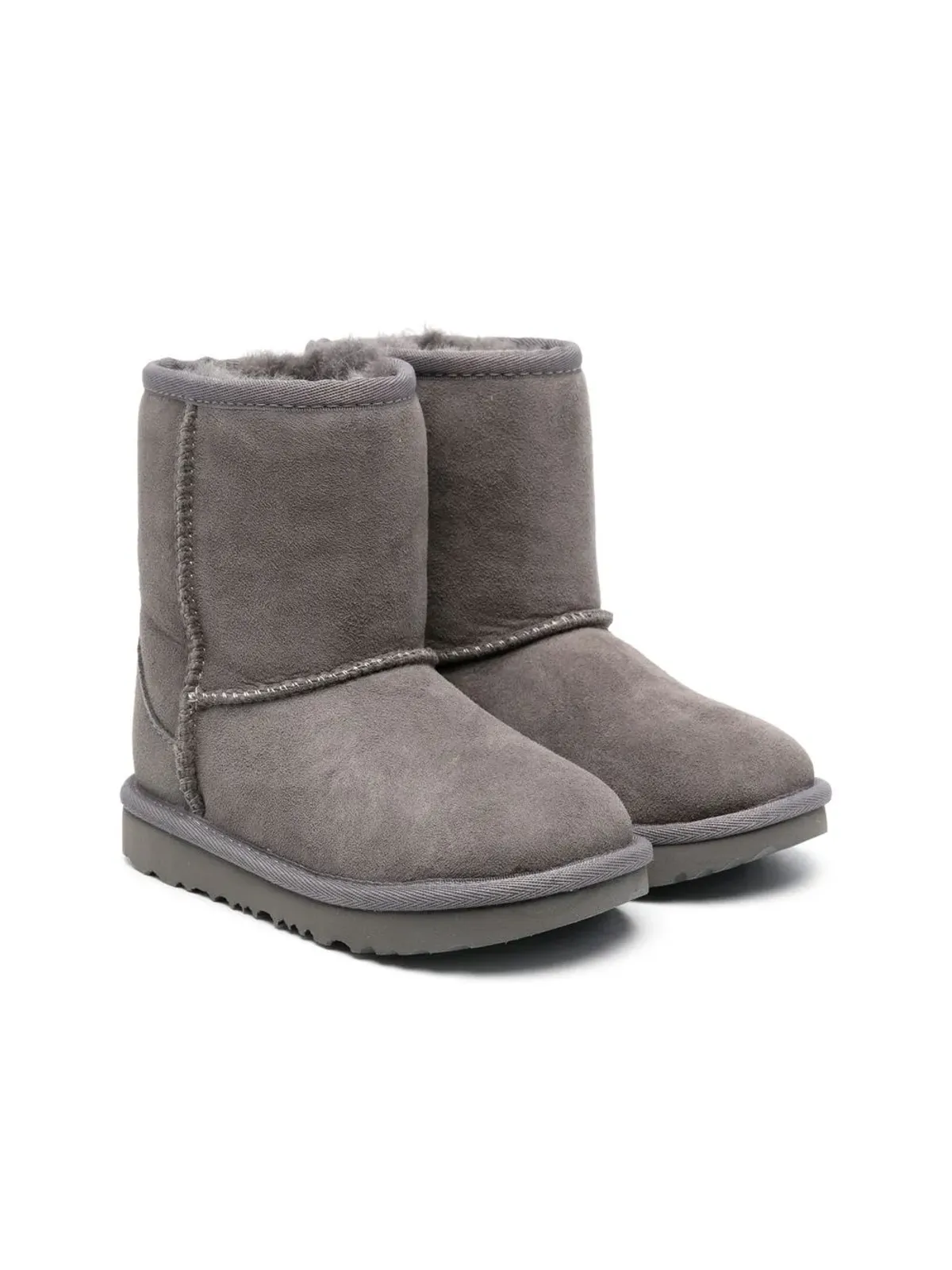 UGG Kids スエード アンクルブーツ - グレー - 画像1