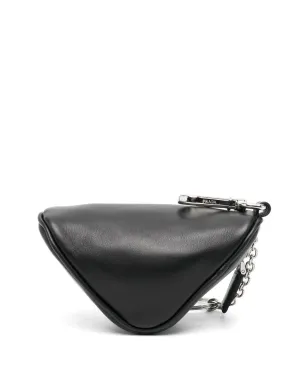 Prada 三角形レザーポーチ - サムネイル2