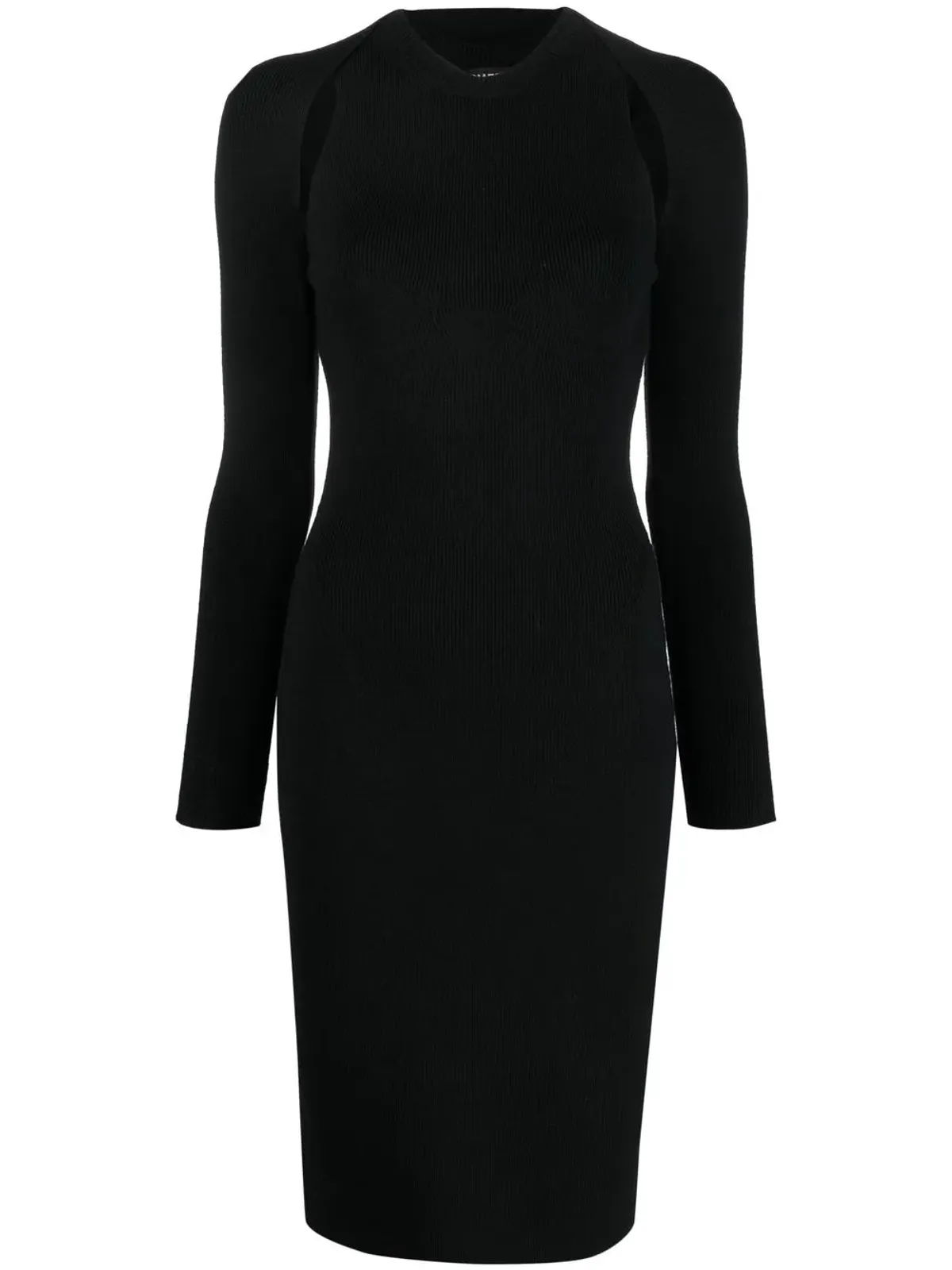 TOM FORD カットアウトリブミディドレス - 画像1