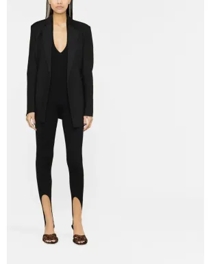 Saint Laurent ホルターネック・オープンバック・ジャンプスーツ - サムネイル2