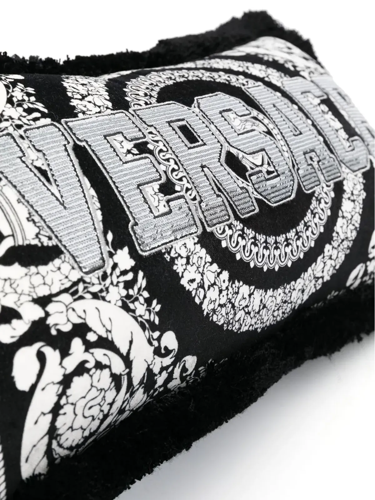 Versace ロゴパッチクッション - 画像3