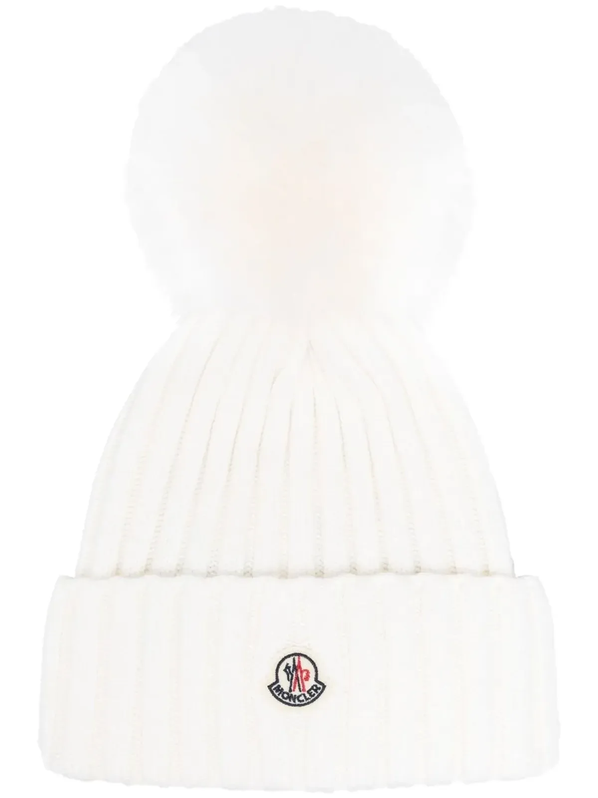 Moncler ポンポンディテール ビーニー - 画像1