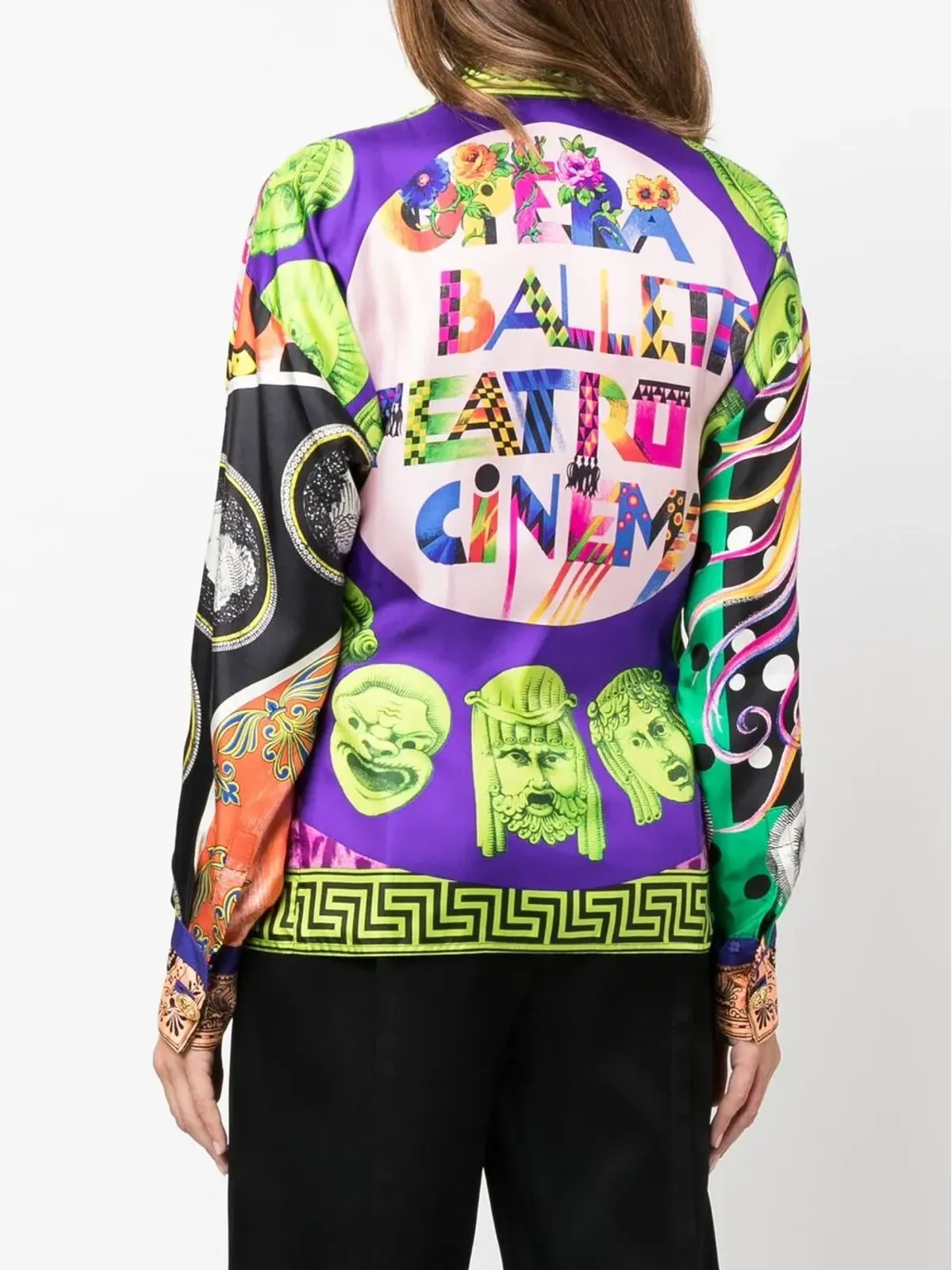 Versace Pre-Owned - シルクシャツ - 画像4