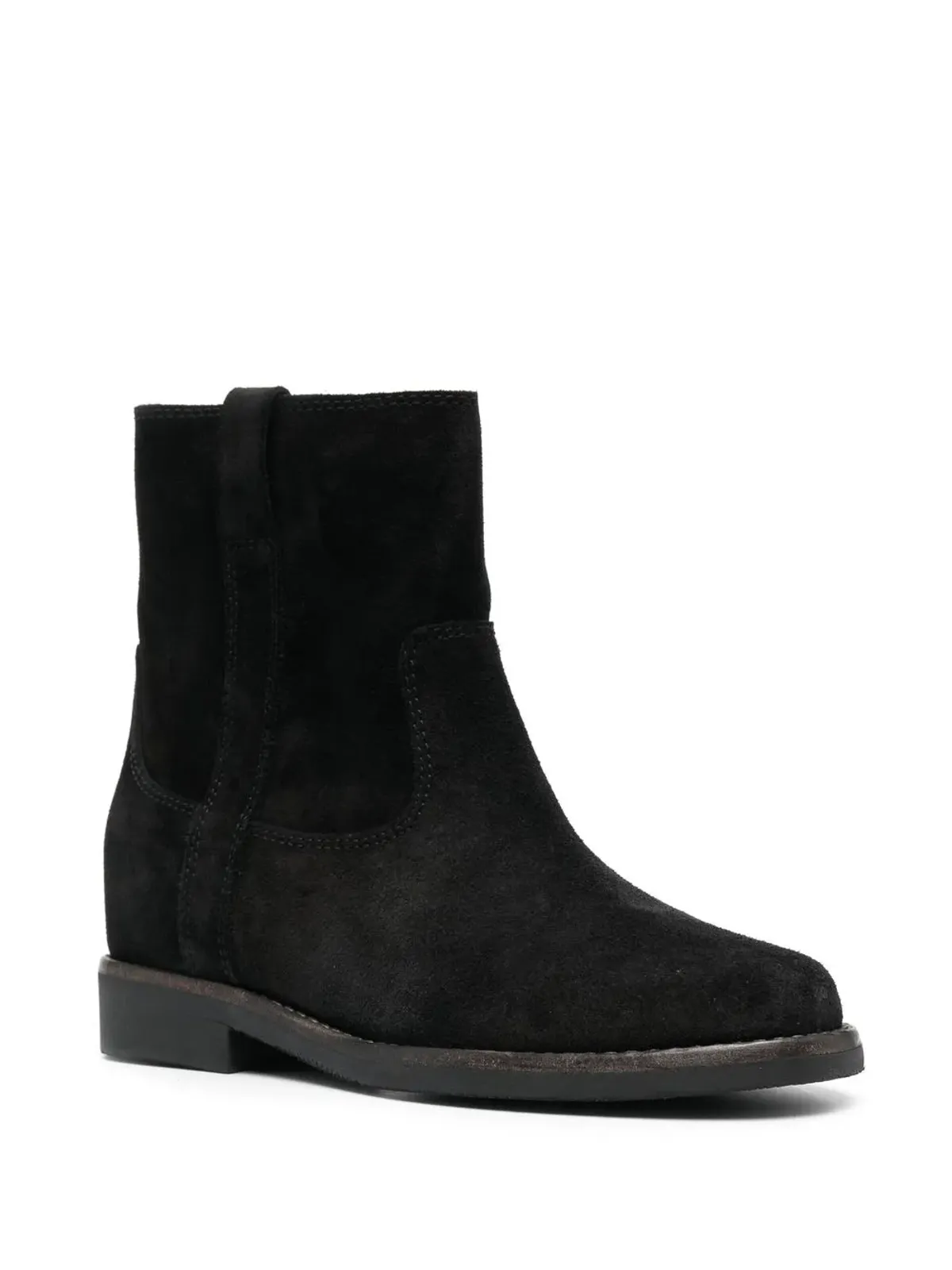 ISABEL MARANT スエード アンクルブーツ ブラック - 画像2
