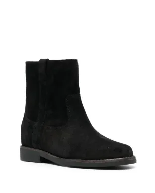 ISABEL MARANT スエード アンクルブーツ ブラック - サムネイル2