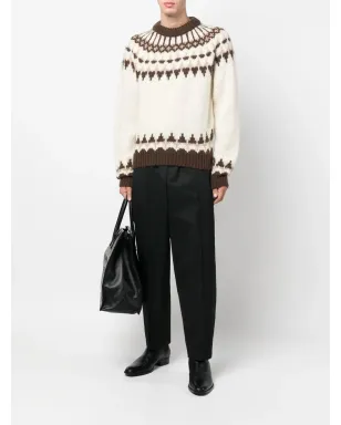 Saint Laurent フェアアイル風ニットセーター - サムネイル2
