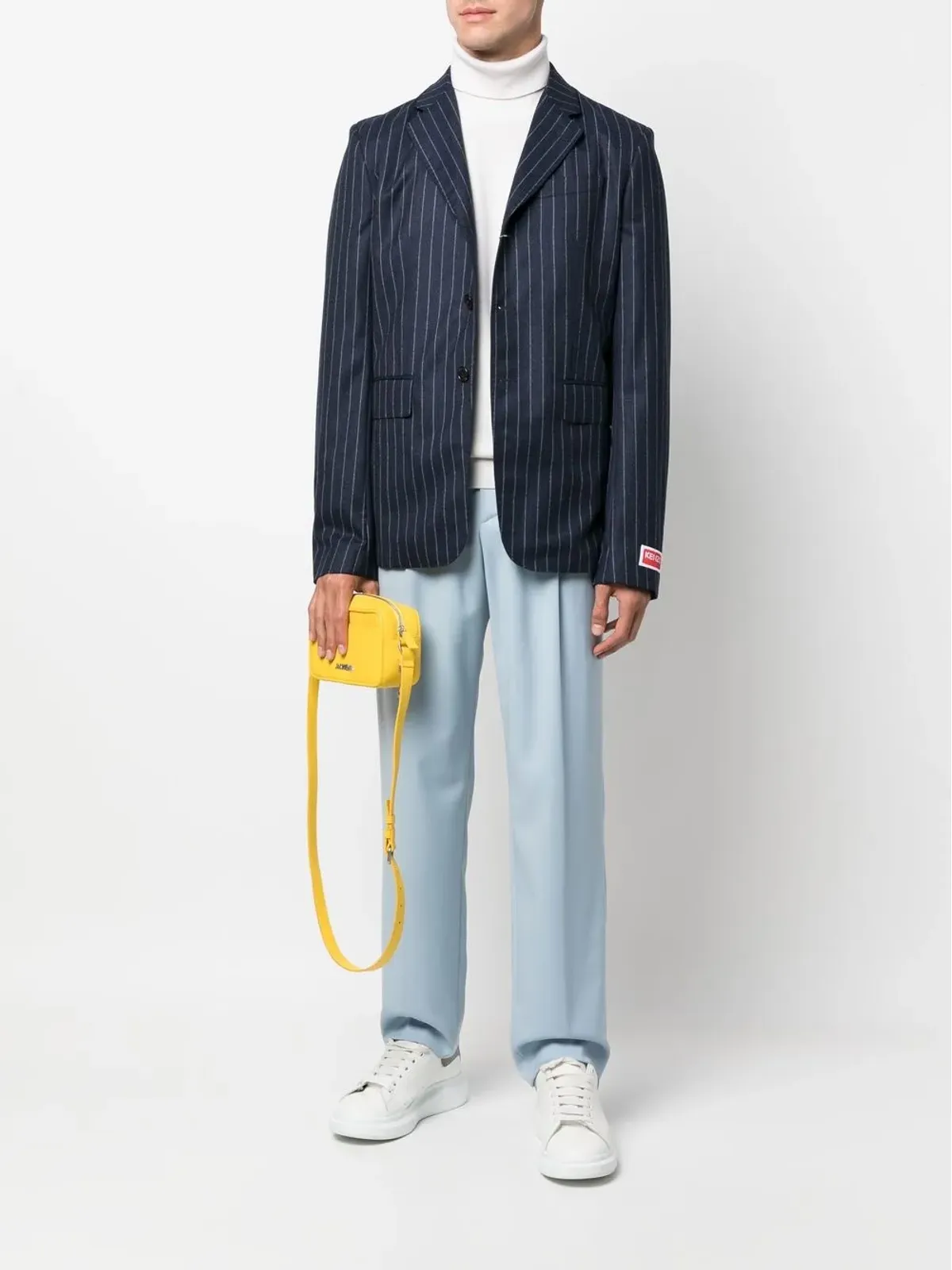 Kenzo ピンストライプ・シングルブレスト・ブレザー - 画像2
