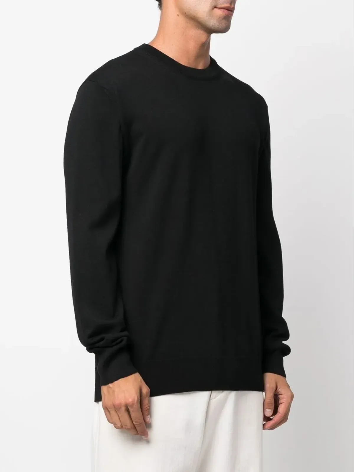 Jil Sander ウール クルーネック ジャンパー - 画像3