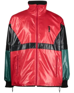 Junya Watanabe MAN カラーブロックプリント ウィンドブレーカー - サムネイル1