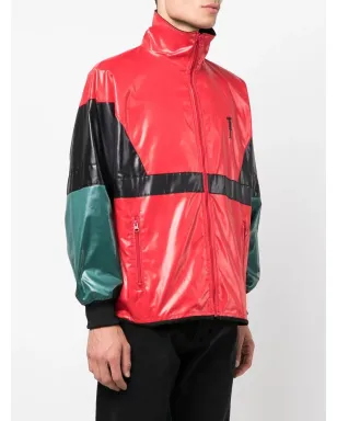 Junya Watanabe MAN カラーブロックプリント ウィンドブレーカー - サムネイル3