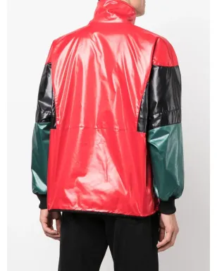 Junya Watanabe MAN カラーブロックプリント ウィンドブレーカー - サムネイル4