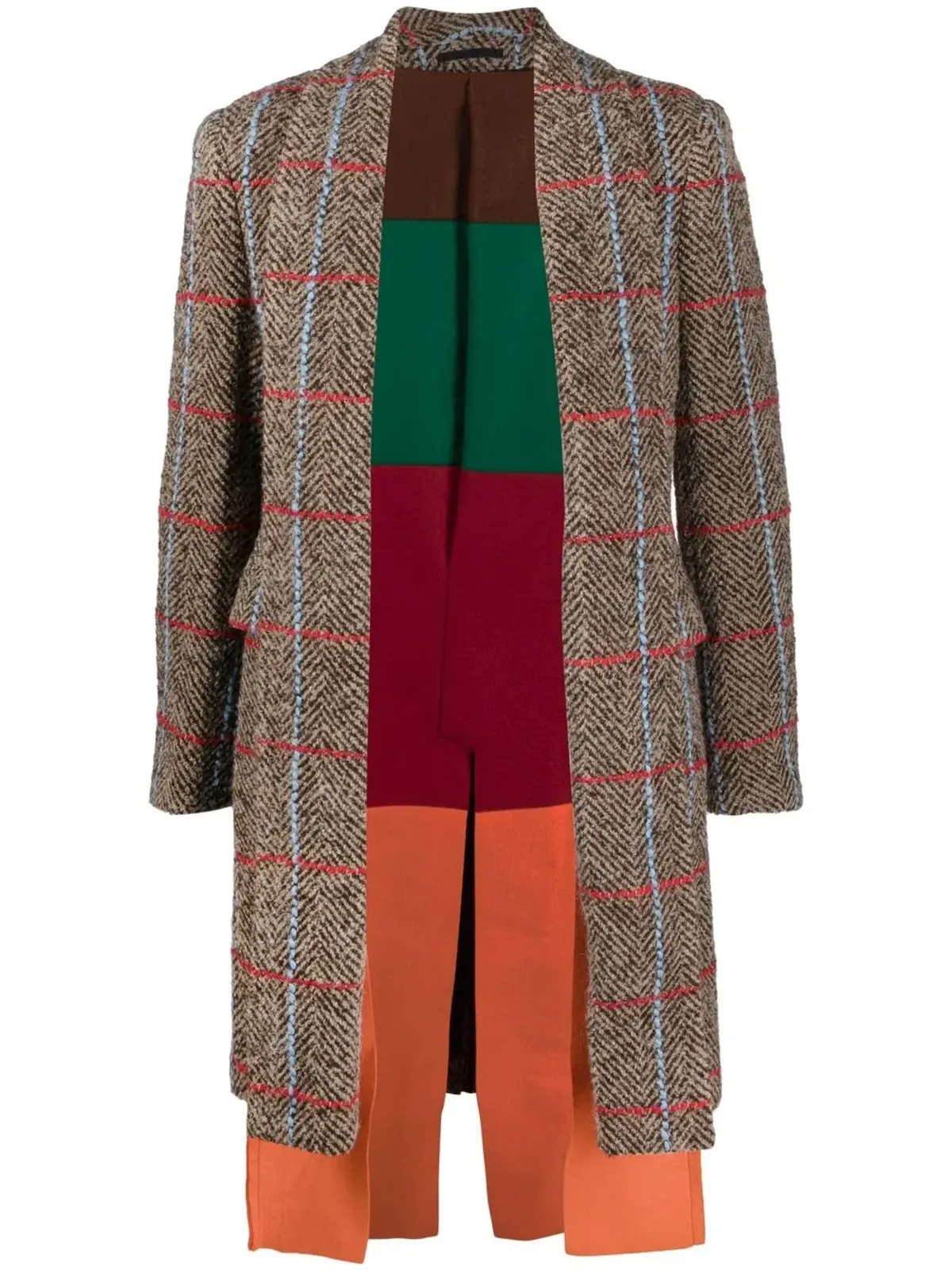 Comme des Garçons Homme Plus ヘリンボーン柄コート - 画像1