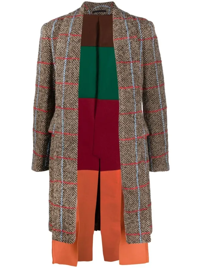 Comme des Garçons Homme Plus Comme des Garçons Homme Plus ヘリンボーン柄コートの商品画像