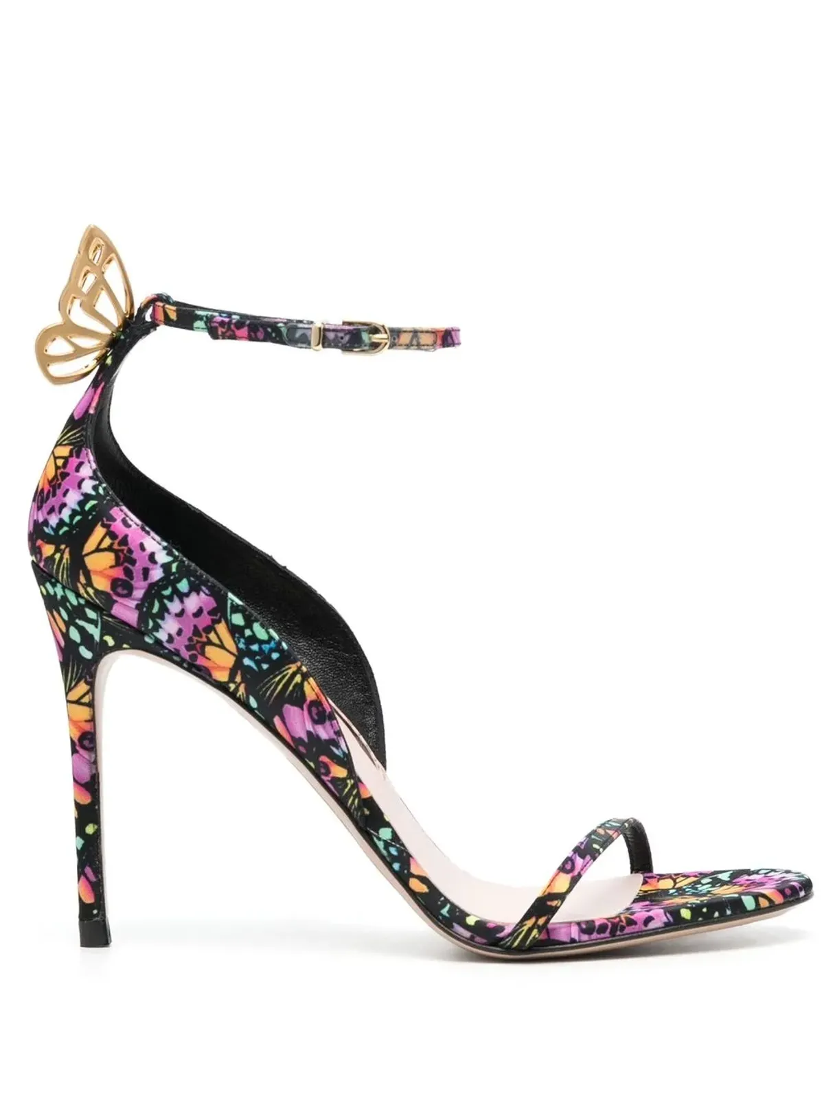 Sophia Webster Mariposa heeled sandals - Black - 画像1
