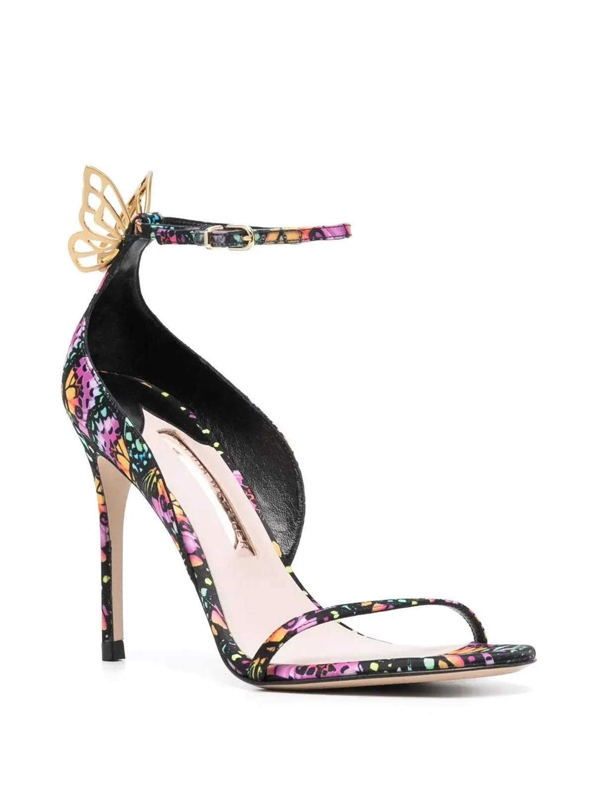 Sophia Webster Mariposa heeled sandals - Black - 画像2