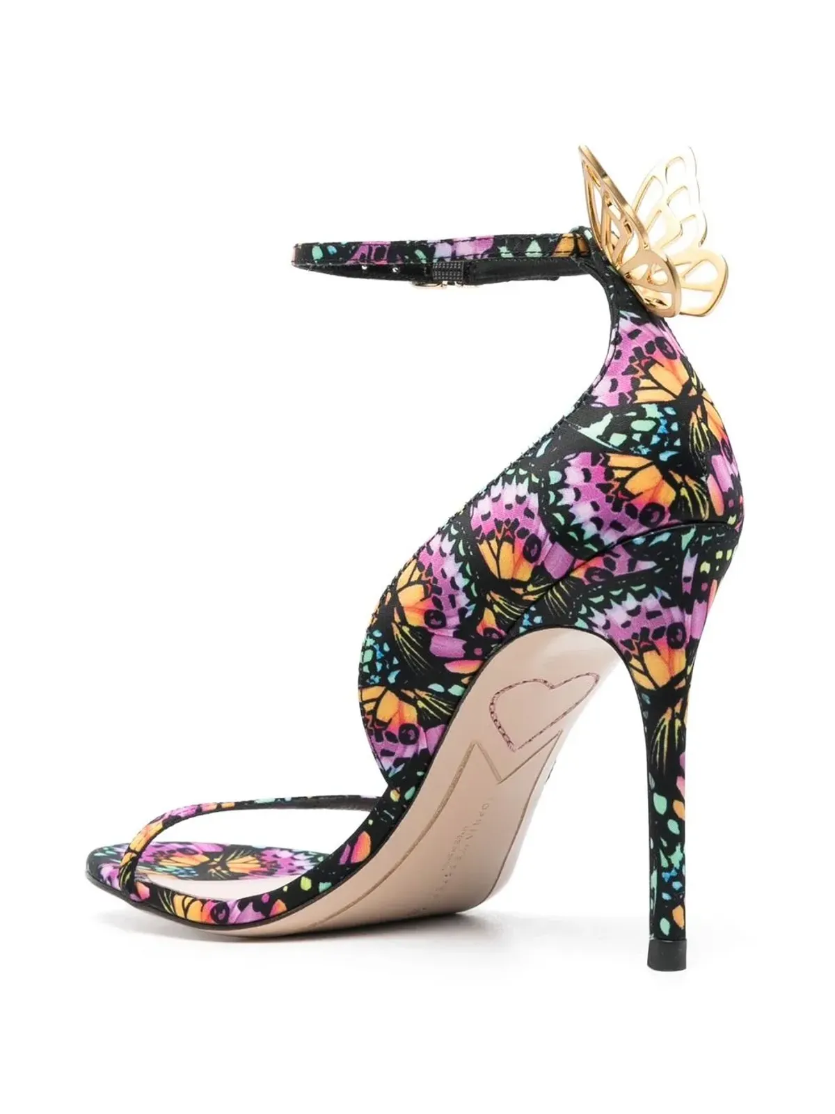 Sophia Webster Mariposa heeled sandals - Black - 画像3