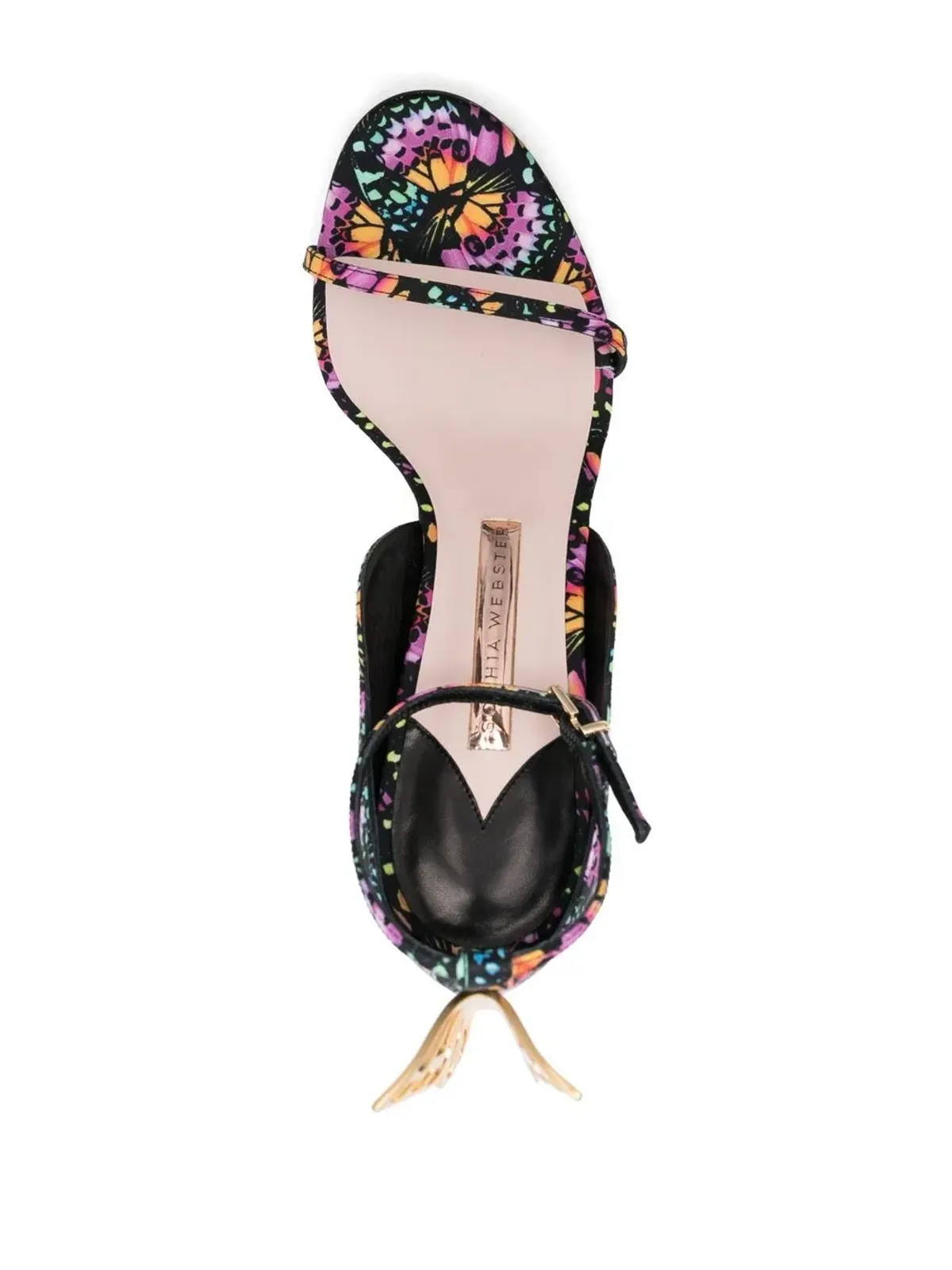 Sophia Webster Mariposa heeled sandals - Black - 画像4