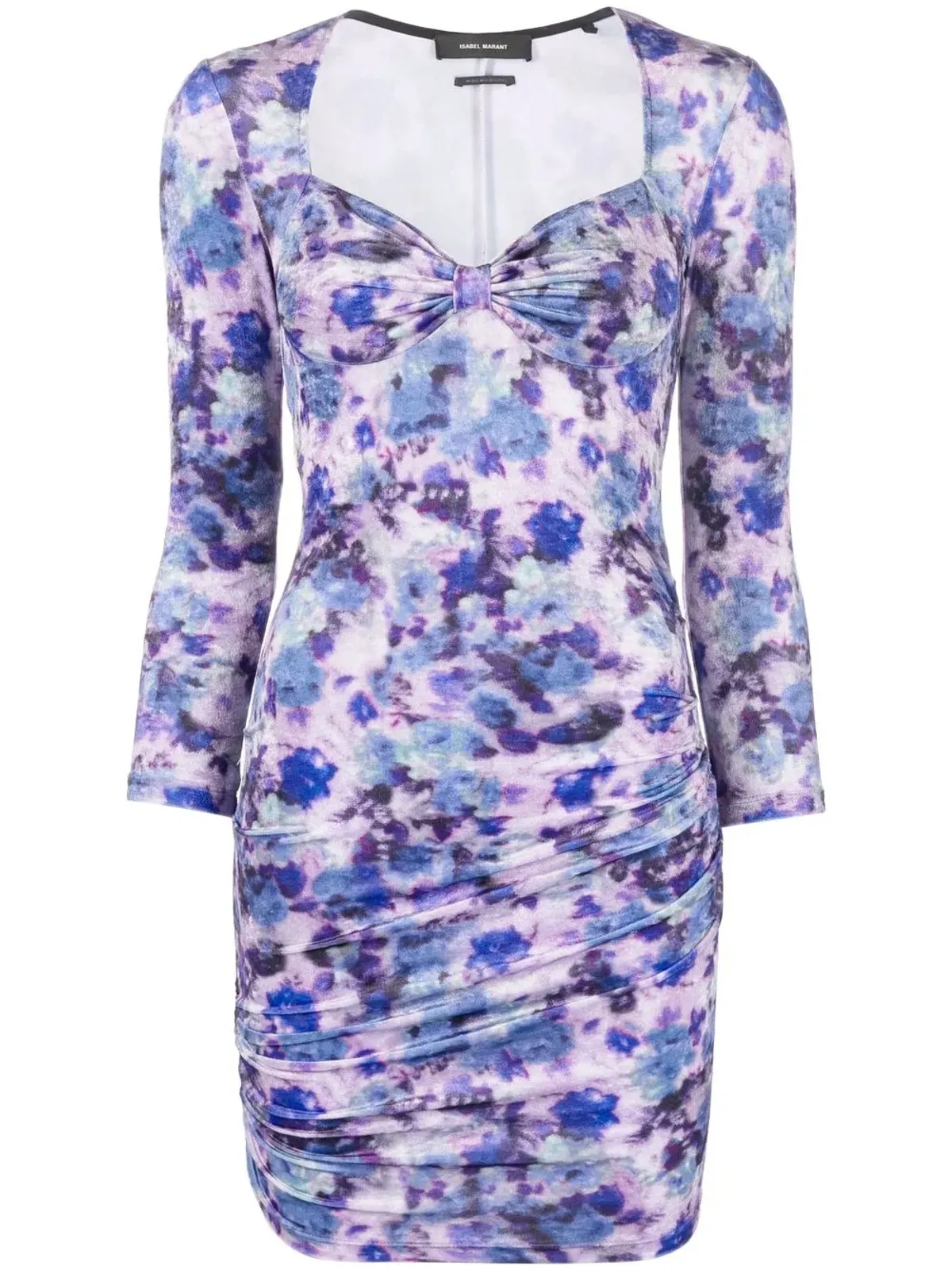 ISABEL MARANT 花柄プリントのミニドレス - 画像1