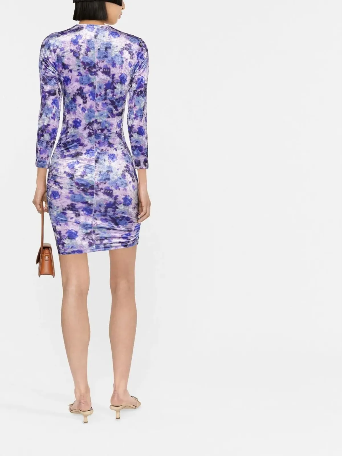 ISABEL MARANT 花柄プリントのミニドレス - 画像4