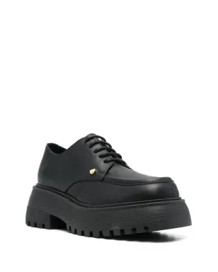 Chiara Ferragni chunky lace-up loafers - Black - サムネイル2