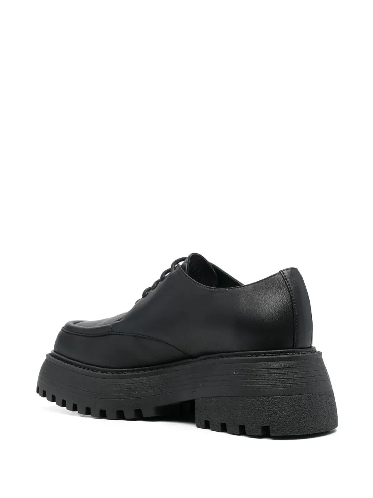 Chiara Ferragni chunky lace-up loafers - Black - 画像3