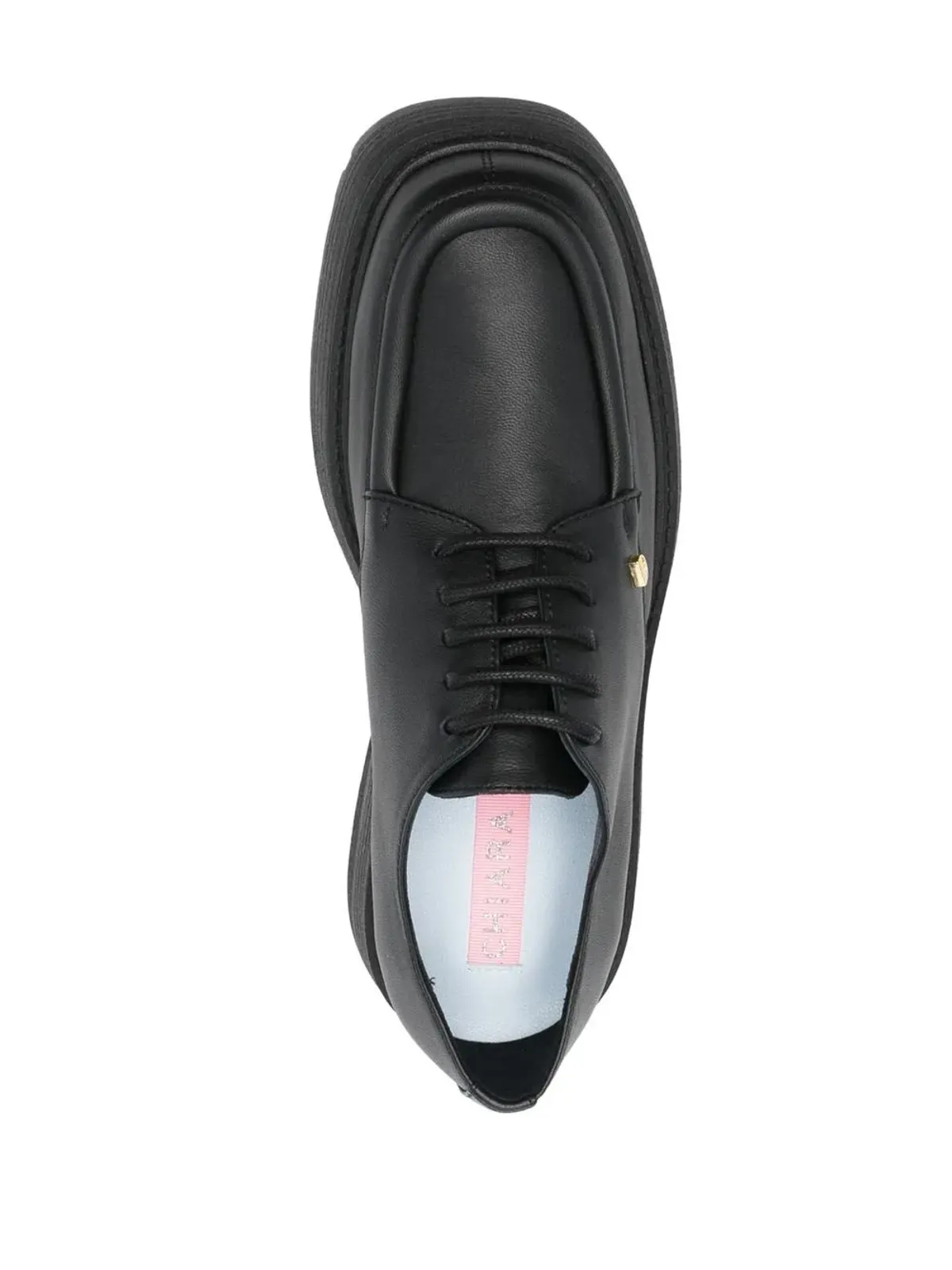 Chiara Ferragni chunky lace-up loafers - Black - 画像4