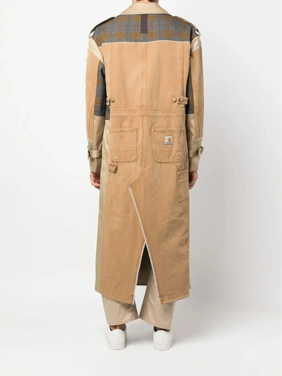 Junya Watanabe MAN パネルド トレンチコート - 画像4