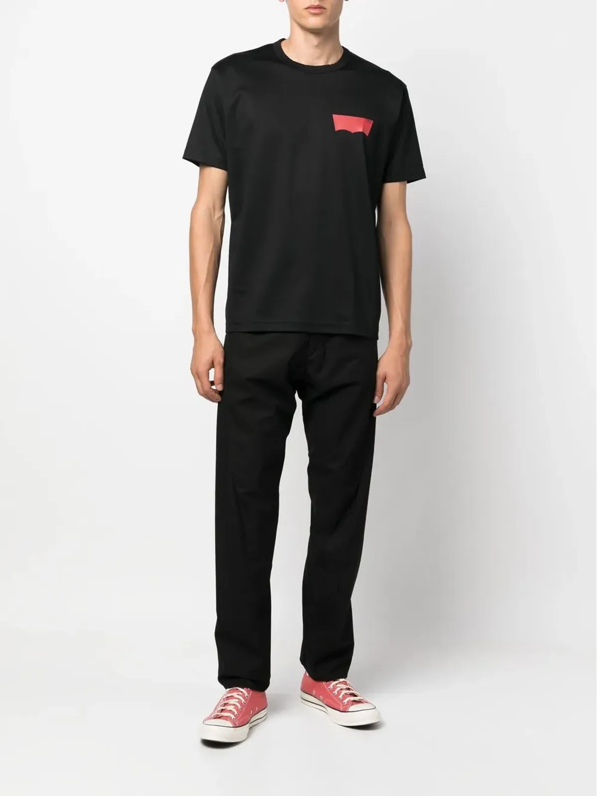 Junya Watanabe MAN ミッドライズストレートレッグパンツ - 画像2