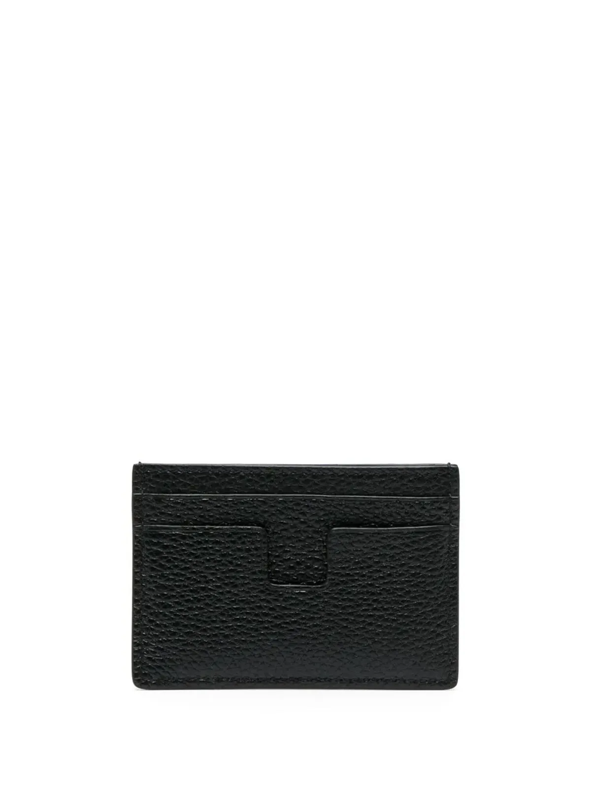 TOM FORD ロゴプリント レザー カードホルダー - 画像2