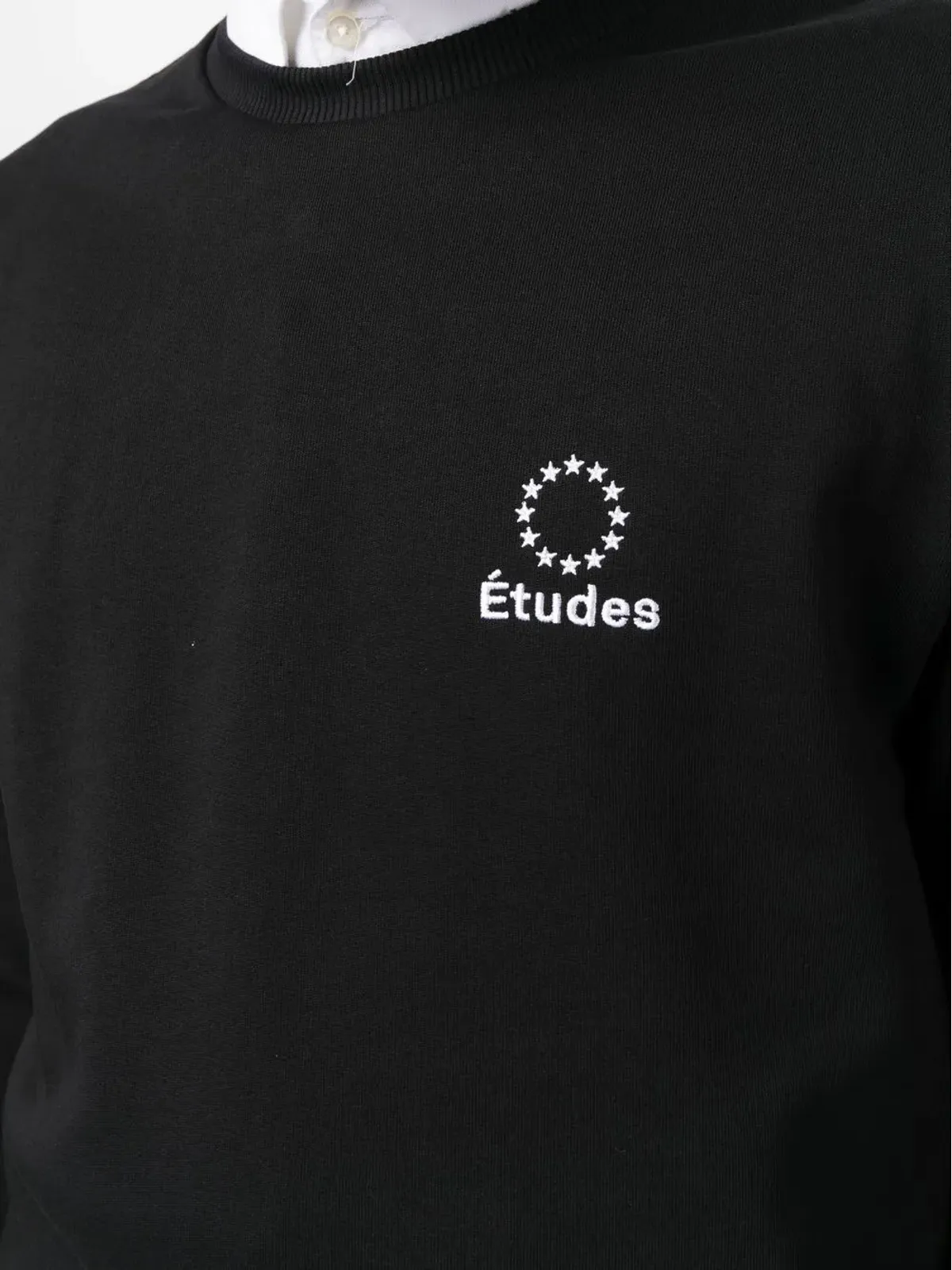 Études Studio 刺繍ロゴ入りオーガニックコットン スウェットシャツ - 画像5
