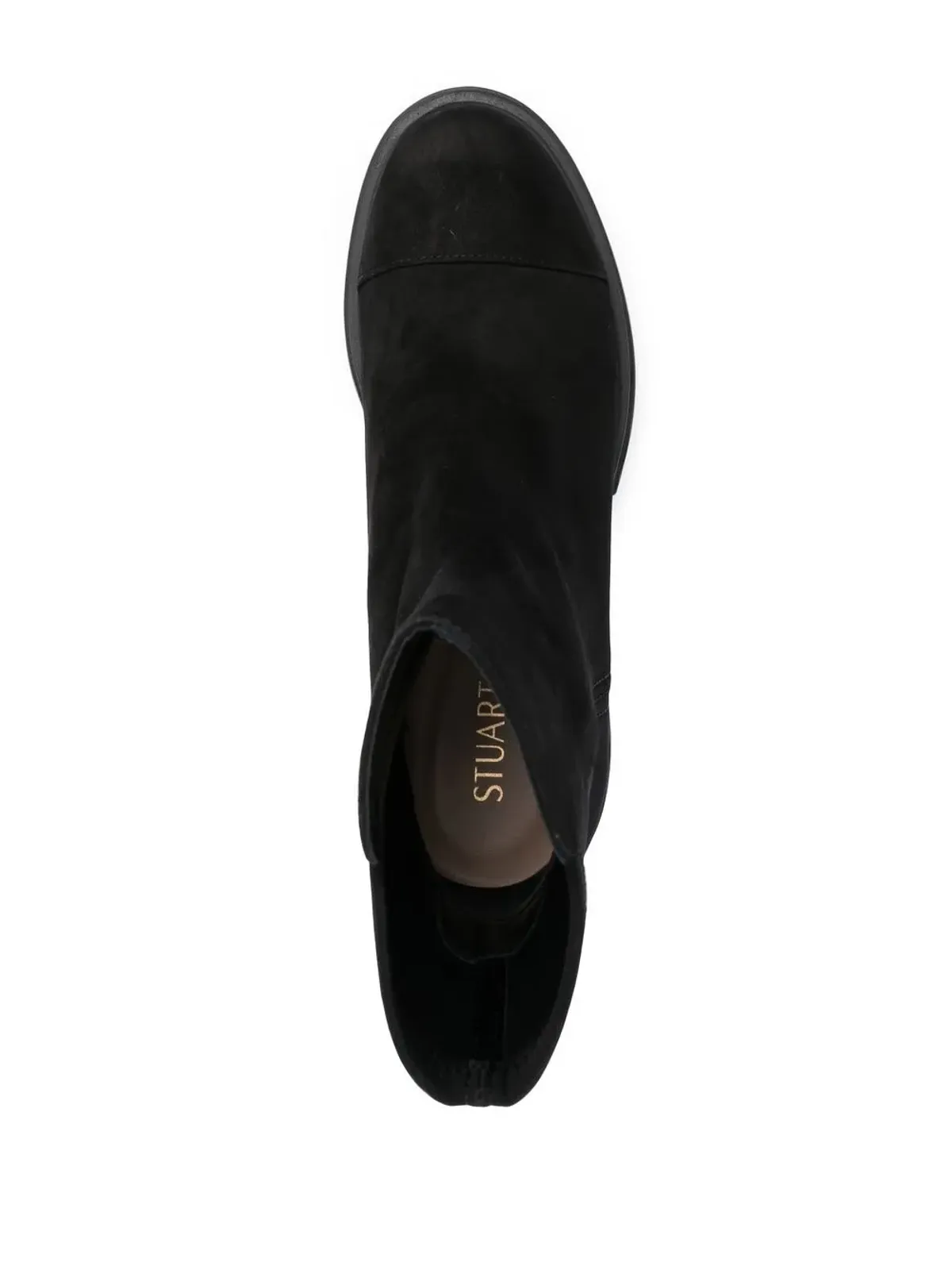 Stuart Weitzman チャンキー スエード ブーツ - 画像4