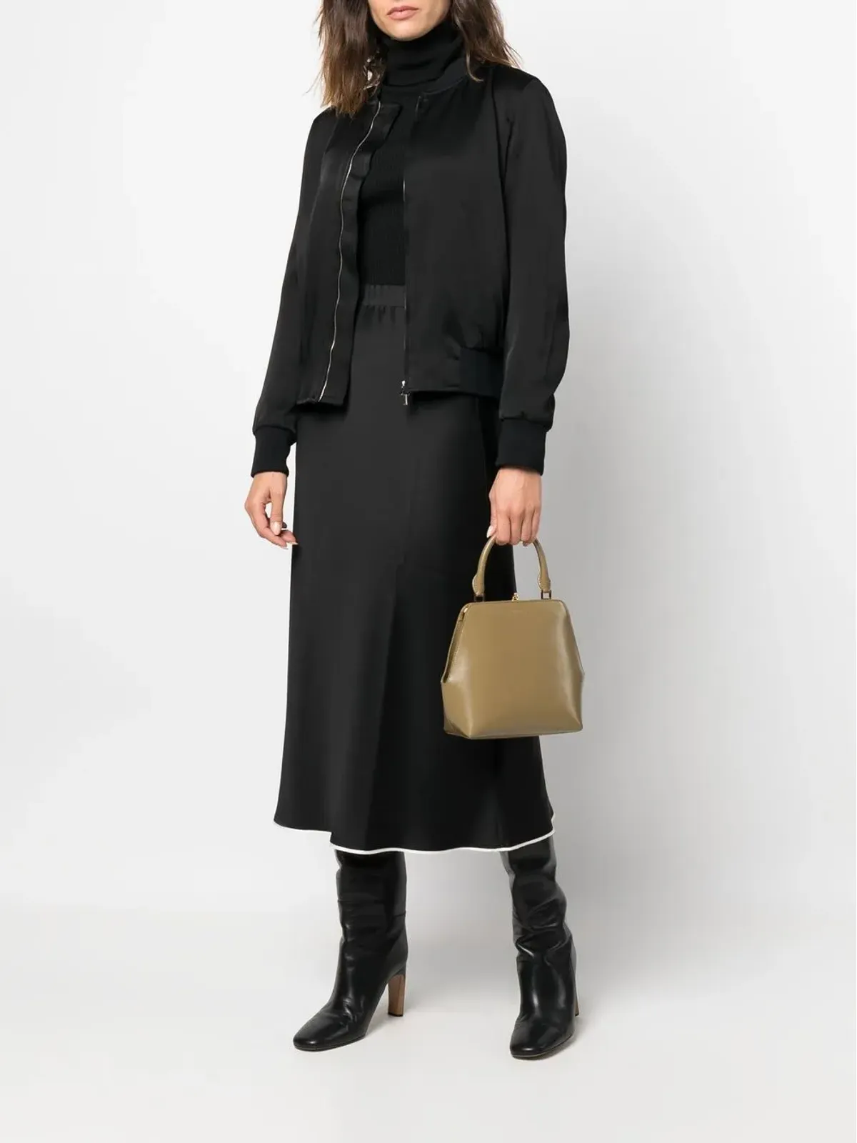 Jil Sander ロゴスタンプ トートバッグ - 画像2
