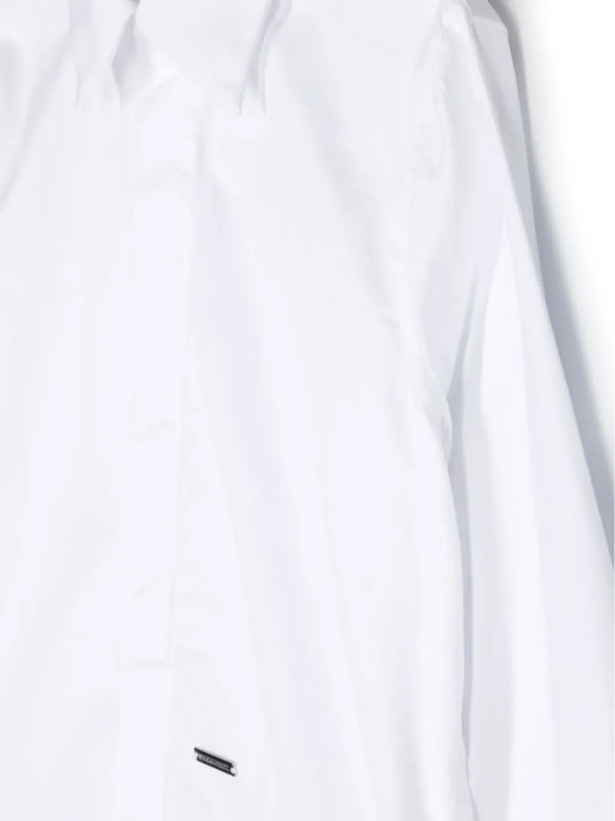 DSQUARED2 KIDS ロゴプレート長袖シャツ - White - 画像3