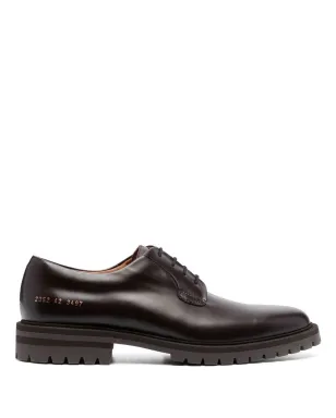 Common Projects レースアップ レザー ダービーシューズ ブラウン - サムネイル1