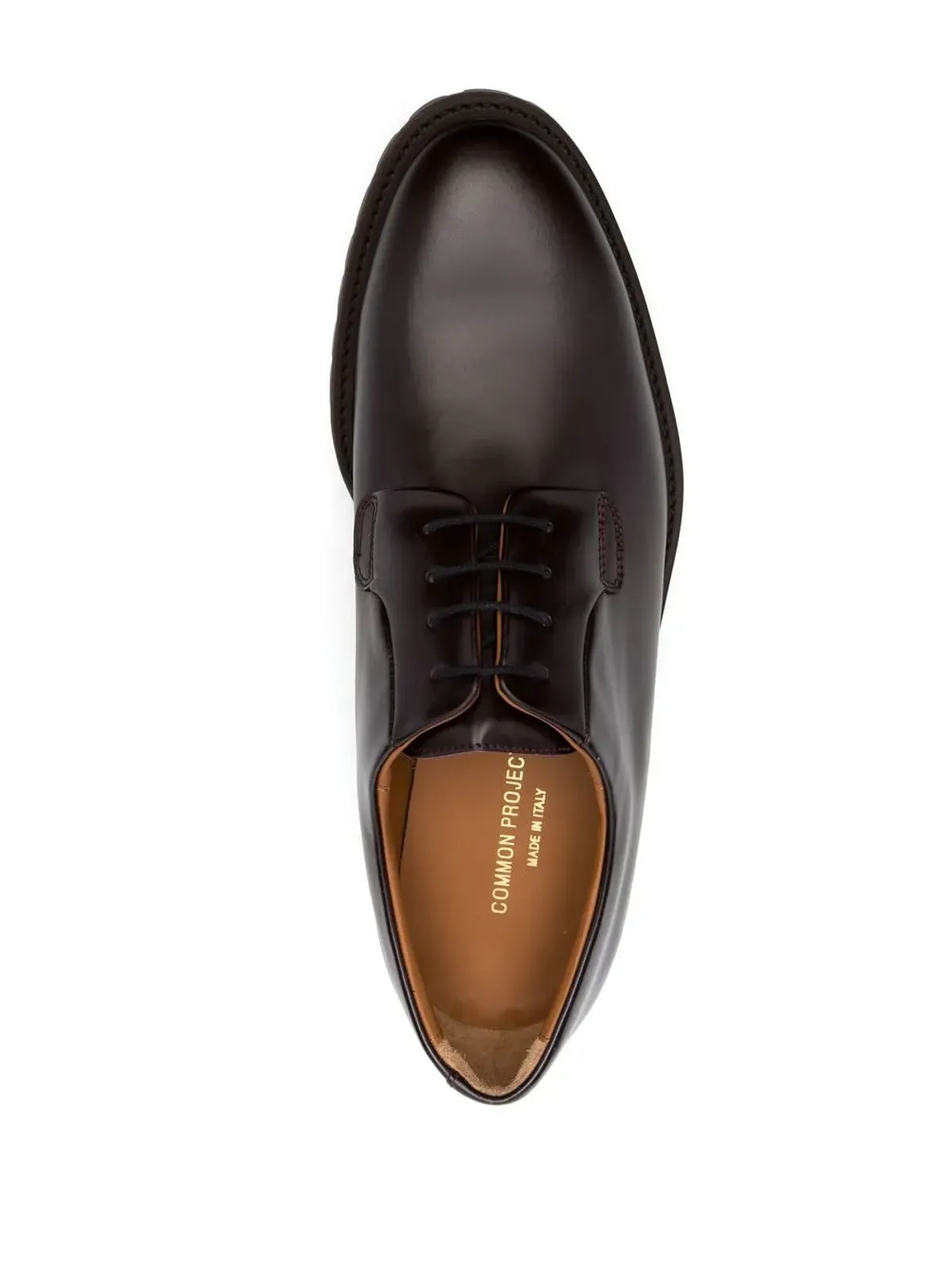 Common Projects レースアップ レザー ダービーシューズ ブラウン - 画像4