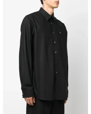 Raf Simons ロゴ刺繍入り長袖シャツ - サムネイル4