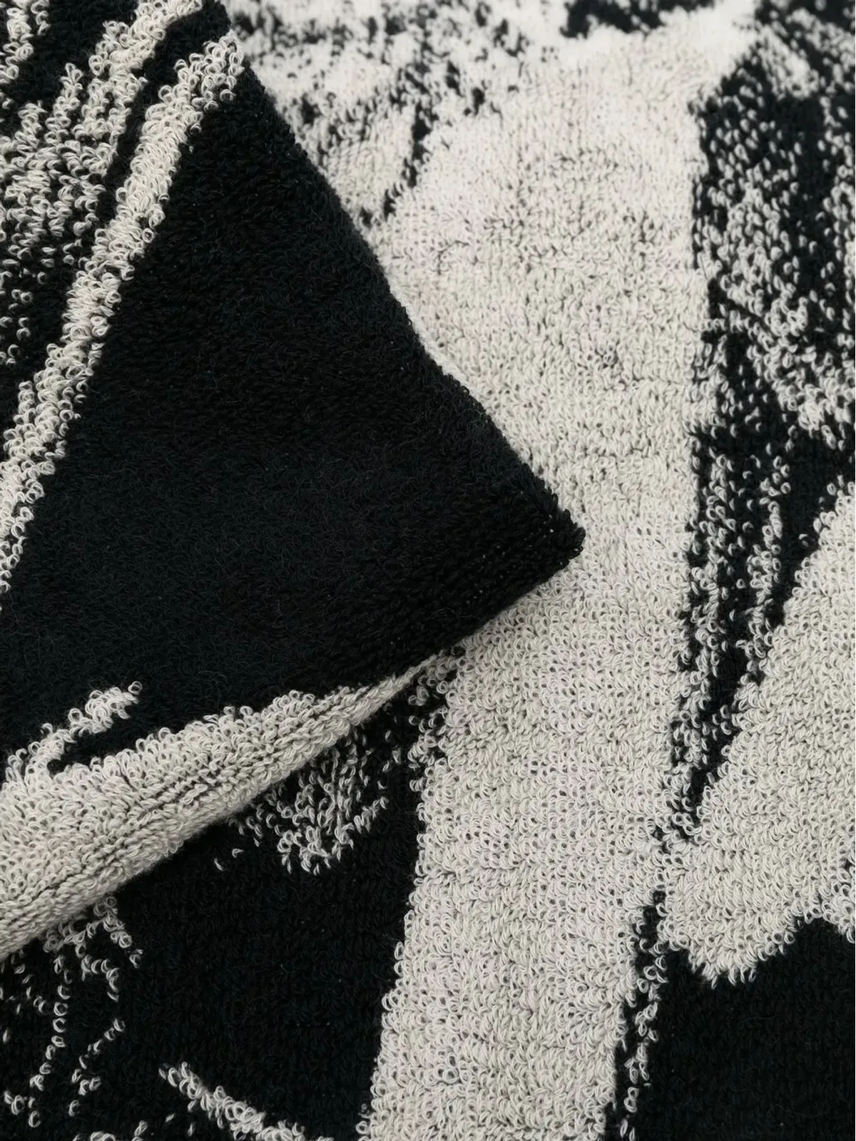 Yohji Yamamoto ロゴプリントタオル - 画像2