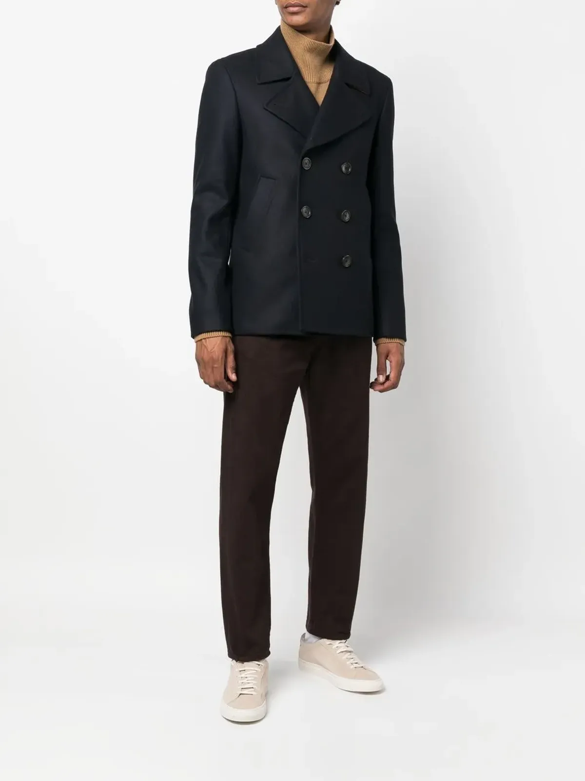 PS Paul Smith ダブルブレスト ボタン留め ピーコート - 画像2