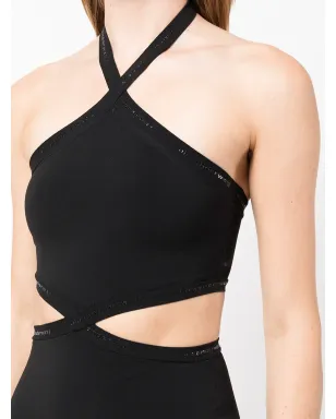 Alexander Wang ホルターネック カットアウト ミニドレス - ブラック - サムネイル5