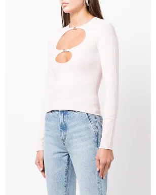 Alexander Wang カットアウトディテール ロングスリーブトップ - サムネイル3