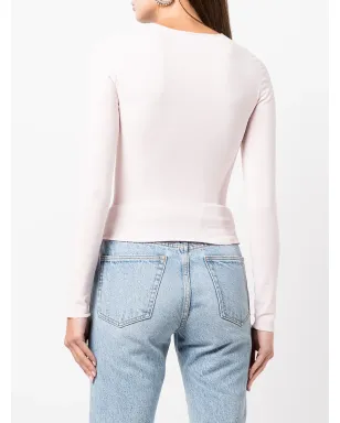 Alexander Wang カットアウトディテール ロングスリーブトップ - サムネイル4