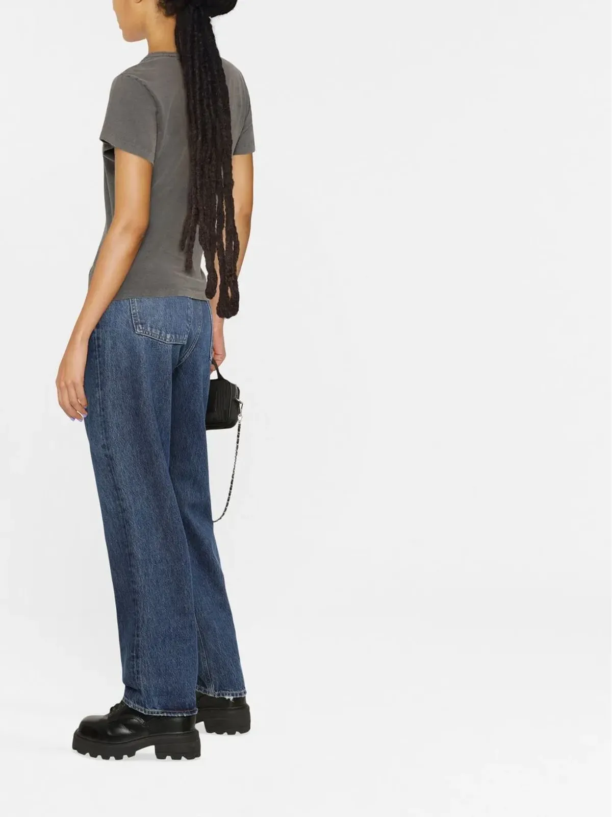 Golden Goose ロゴプリント コットン Tシャツ - グレー - 画像3