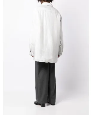 Maison Margiela ストライプ入りパディドシャツ - サムネイル4