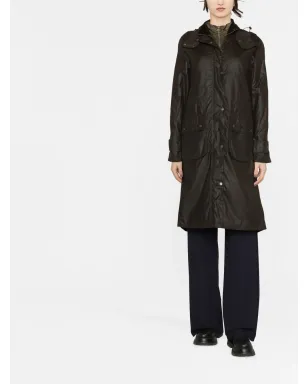 Barbour ロング Cannich ワックスコート - サムネイル2