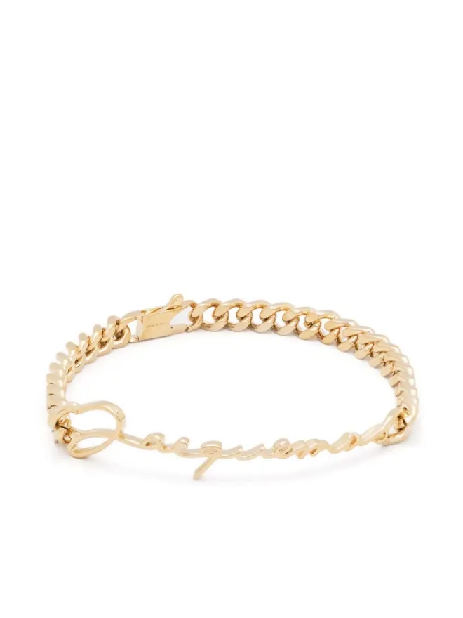 JACQUEMUS Jacquemus La Gourmette Jacquemus bracelet - Goldの商品画像