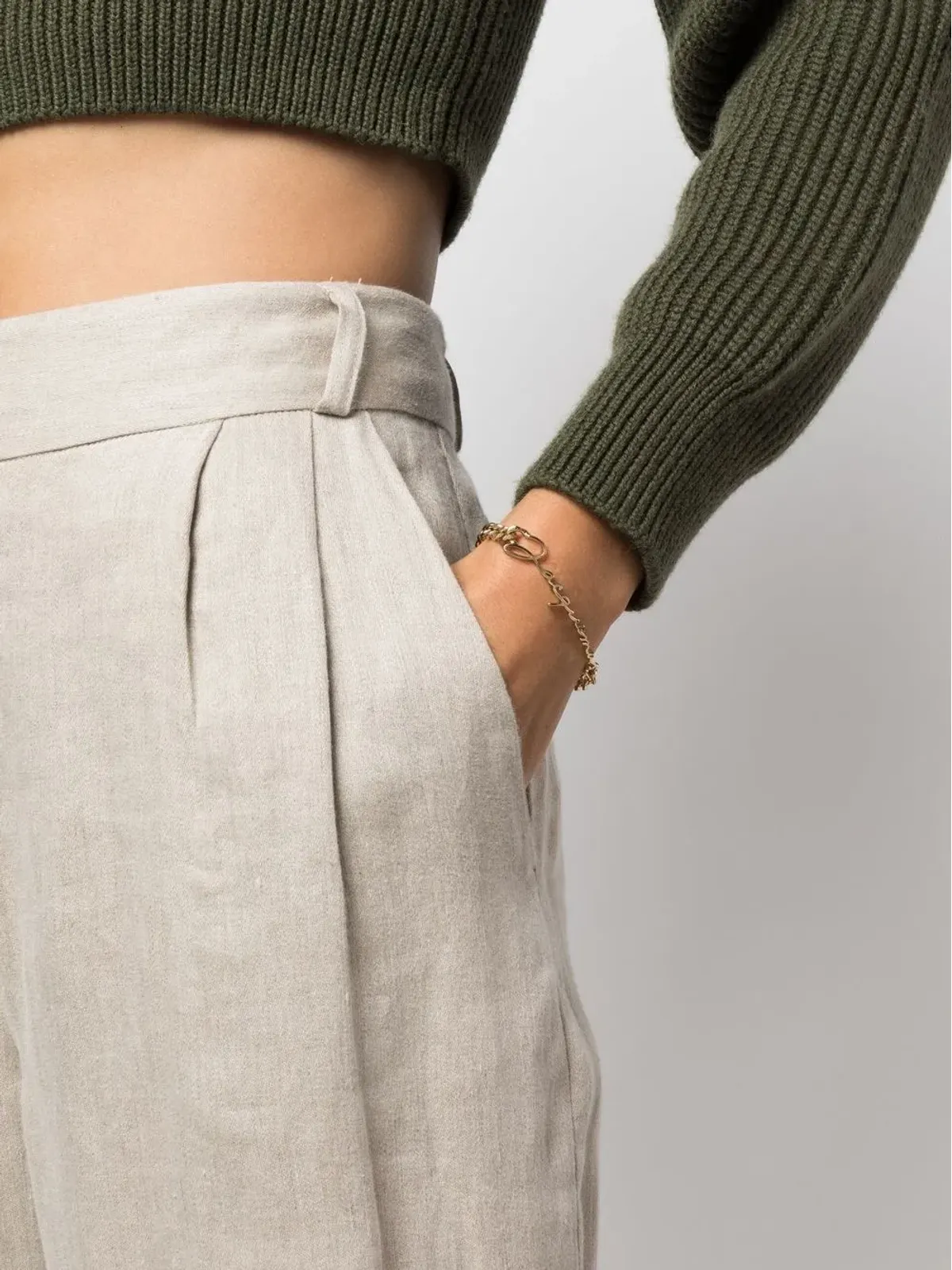 Jacquemus La Gourmette Jacquemus bracelet - Gold - 画像2