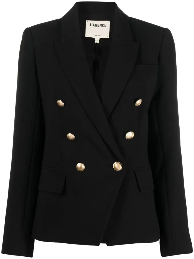 L'AGENCE L'Agence ダブルブレストブレザーの商品画像