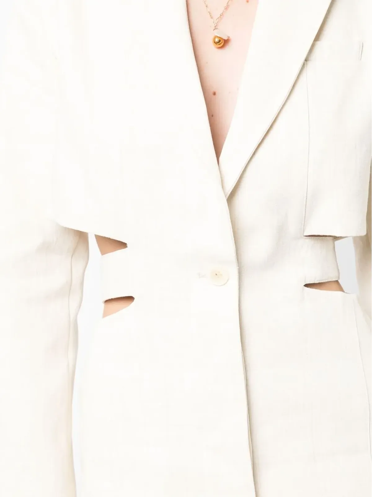 Jacquemus ブレザードレス カットアウト テーラード - 画像5